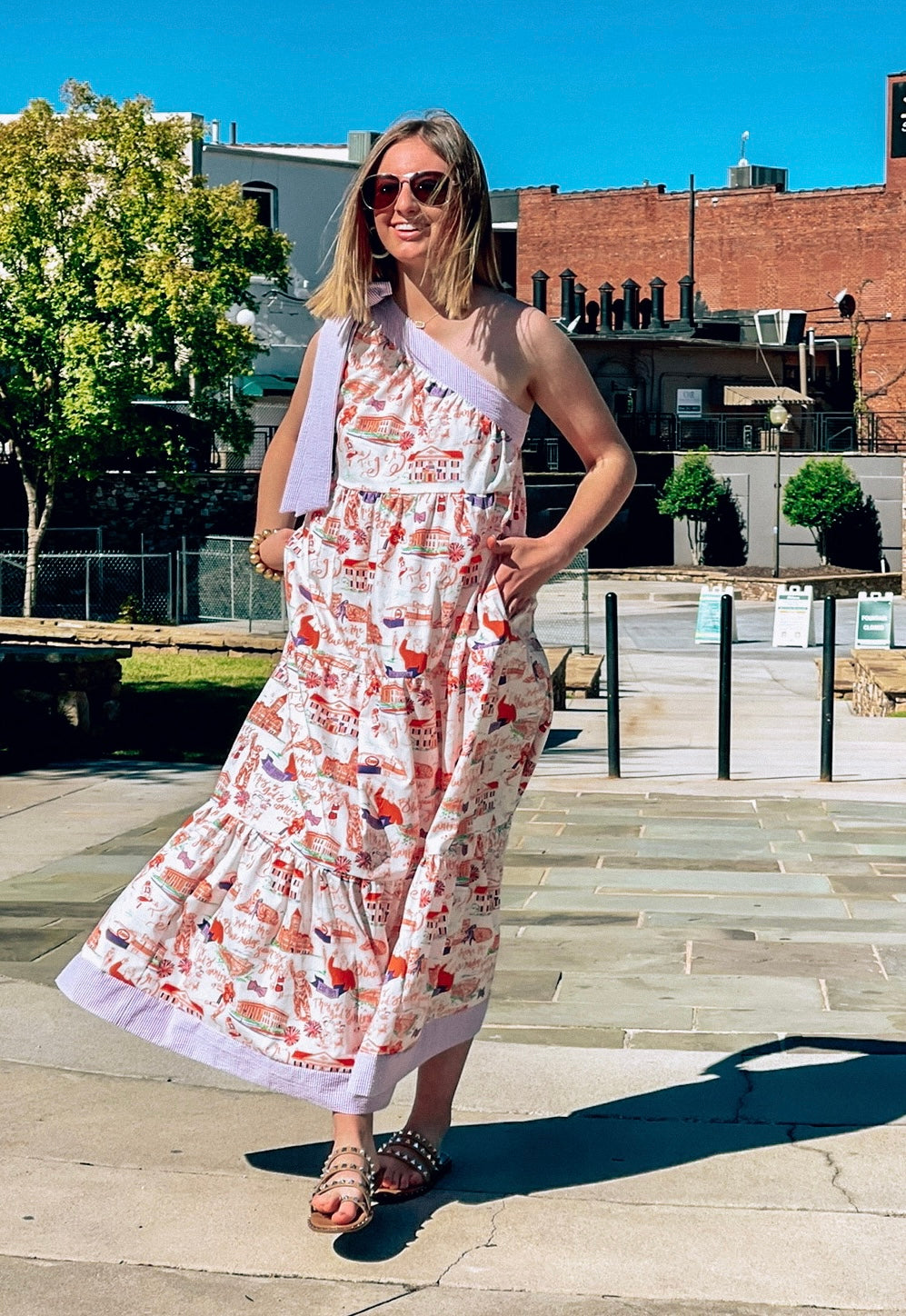 Blair Maxi Dress Clemson