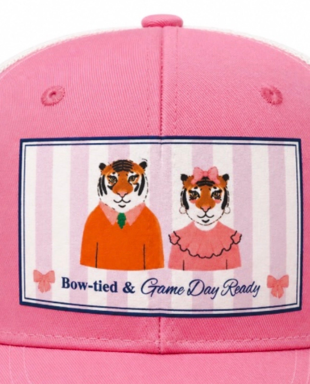Bow-tied & Game Day Ready Trucker Hat