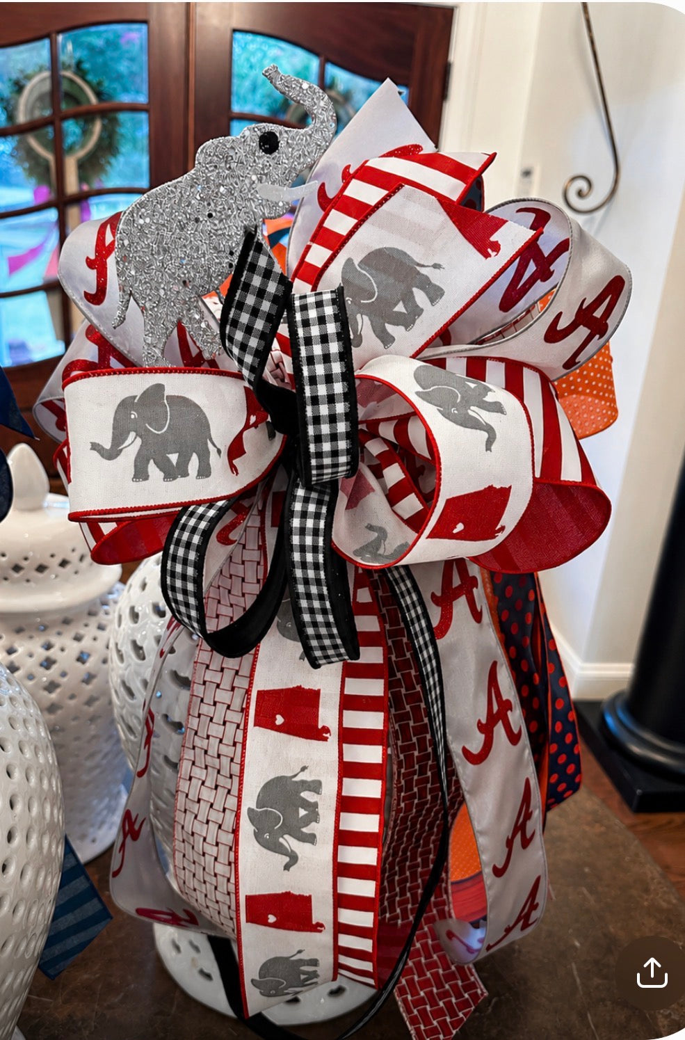 Alabama Game Day Designer Bow
