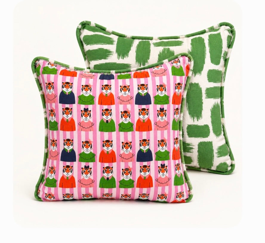 Bow-tied and Game Day Ready Custom Pillow Covers