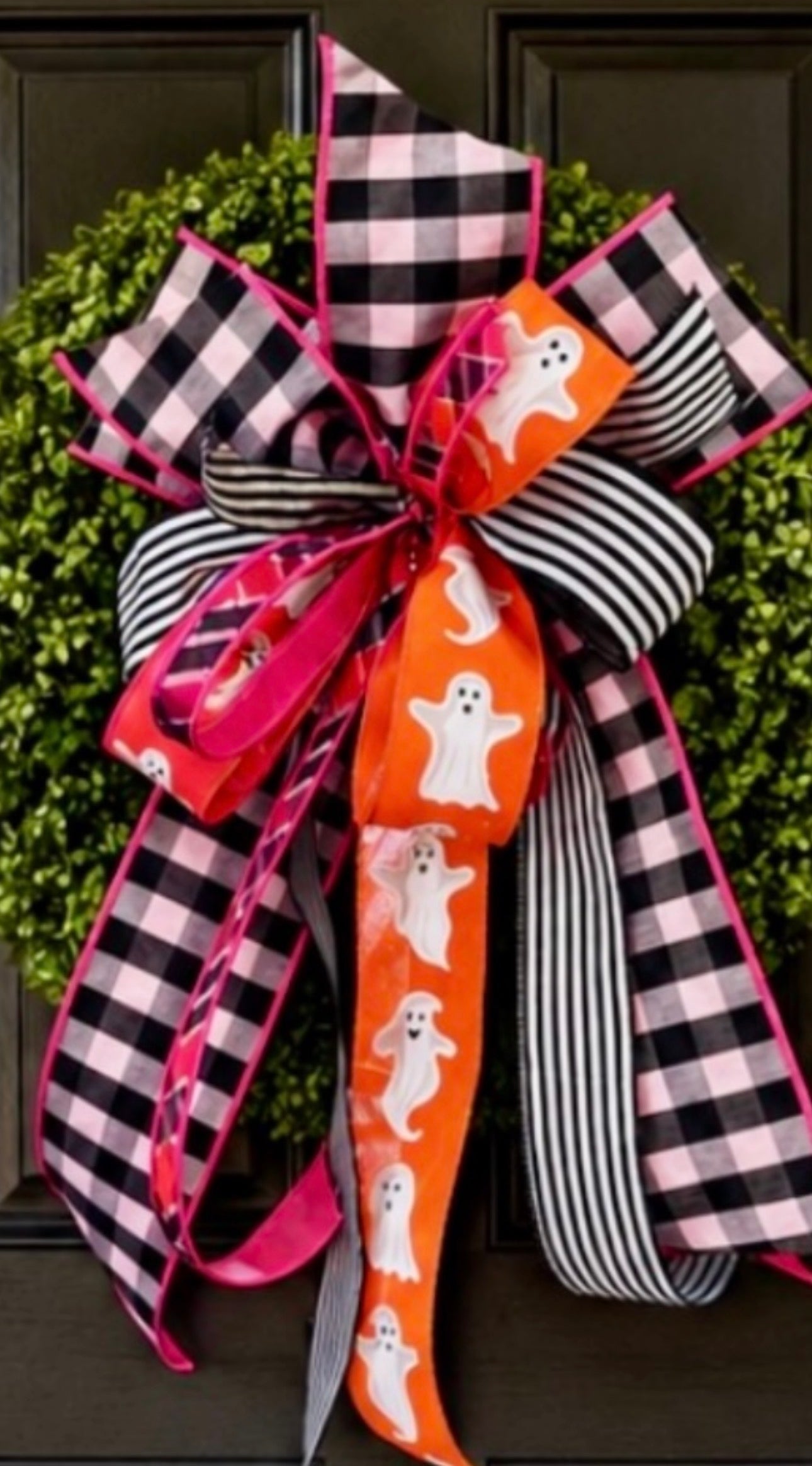 Pretty in Pink  Halloween Designer Bow