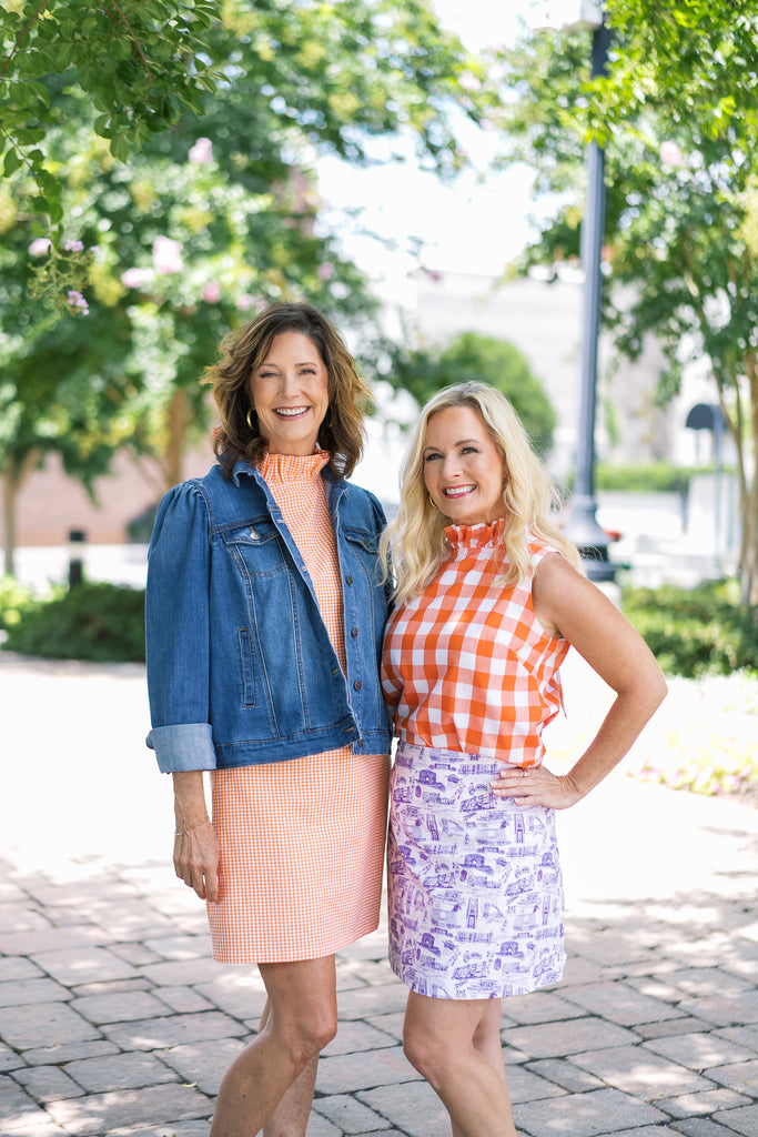 Langley Skirt Clemson Purple & White